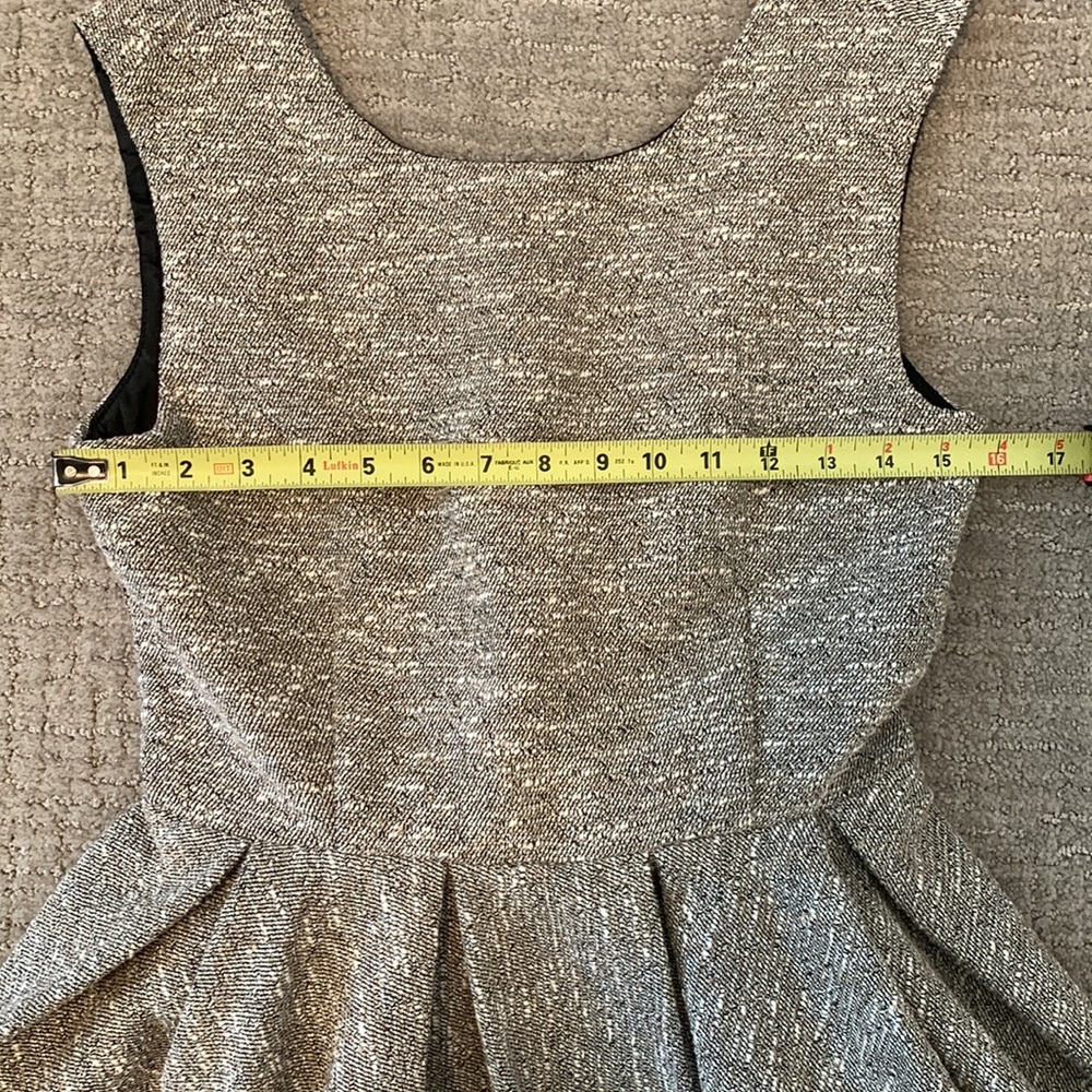 Anthropologie Paper Crown Shimmered Tweed Dress - Picture 14 of 15